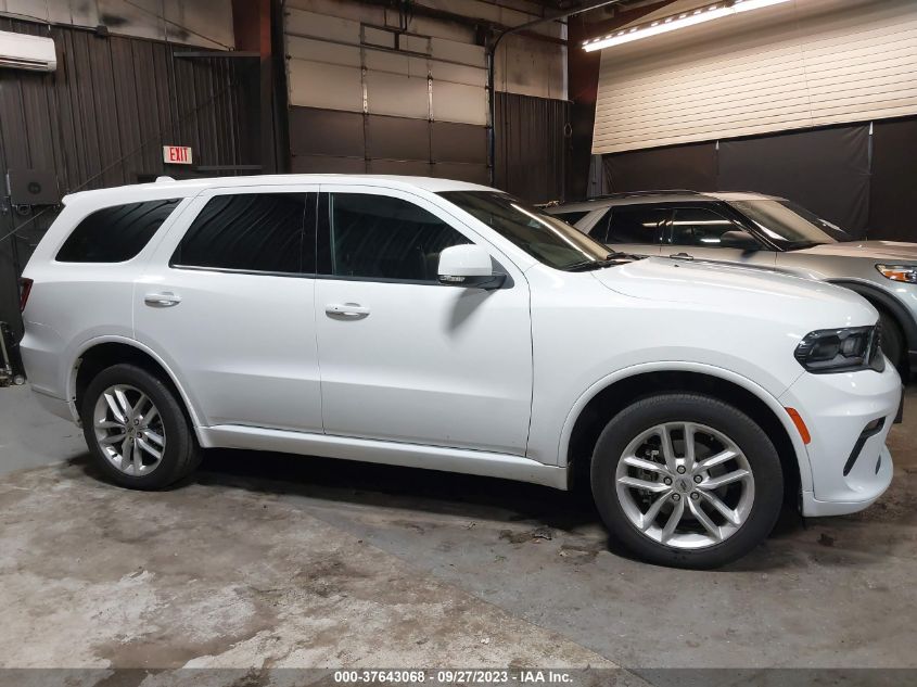 2022 Dodge Durango Gt Plus Awd VIN: 1C4RDJDG4NC135268 Lot: 37643068