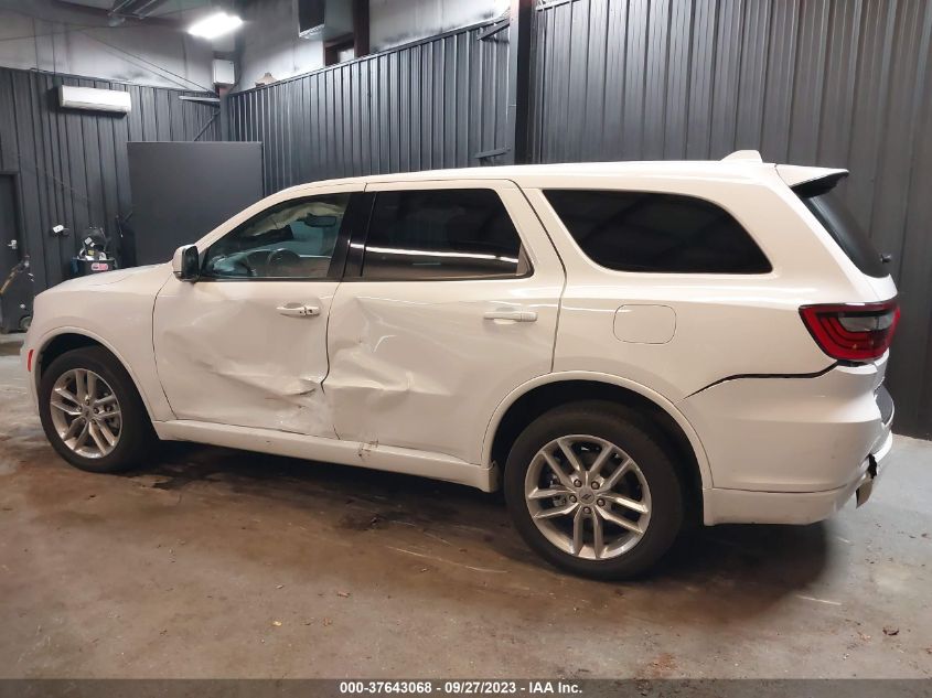 2022 Dodge Durango Gt Plus Awd VIN: 1C4RDJDG4NC135268 Lot: 37643068