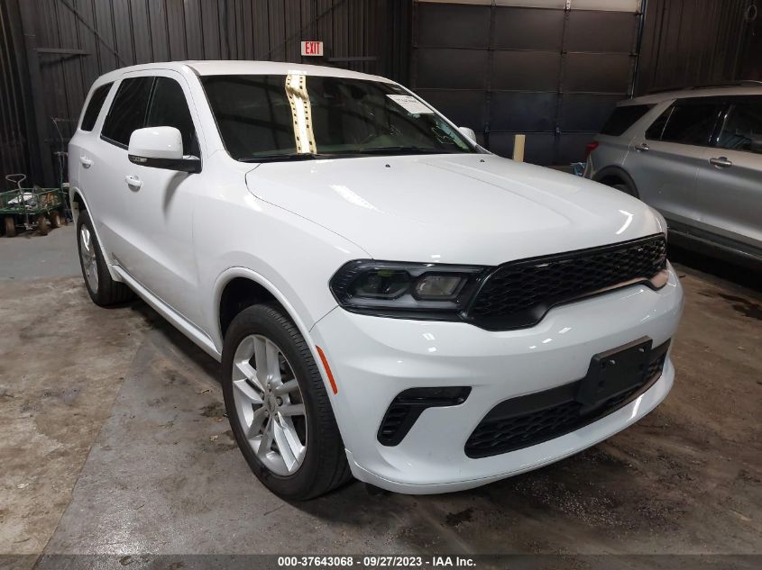 2022 Dodge Durango Gt Plus Awd VIN: 1C4RDJDG4NC135268 Lot: 37643068