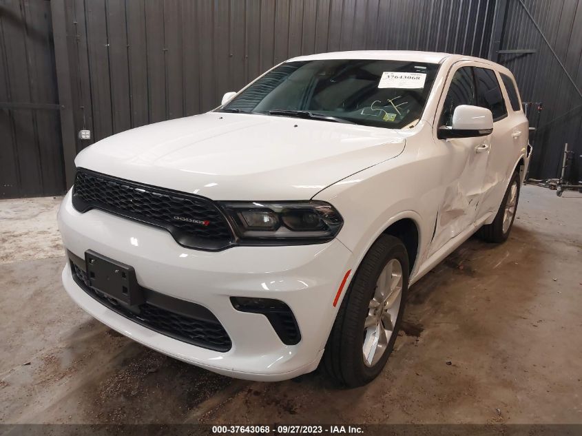 2022 Dodge Durango Gt Plus Awd VIN: 1C4RDJDG4NC135268 Lot: 37643068