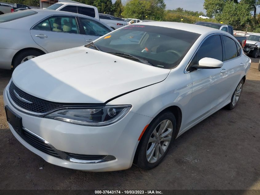 2015 Chrysler 200 Limited VIN: 1C3CCCAB1FN541287 Lot: 37643174