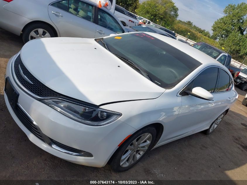 2015 Chrysler 200 Limited VIN: 1C3CCCAB1FN541287 Lot: 37643174