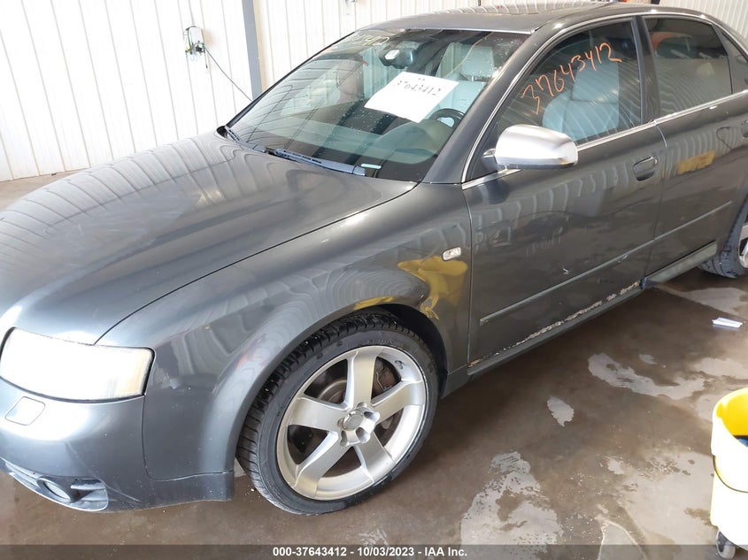 2005 Audi S4 VIN: WAUPL68E45A083987 Lot: 37643412