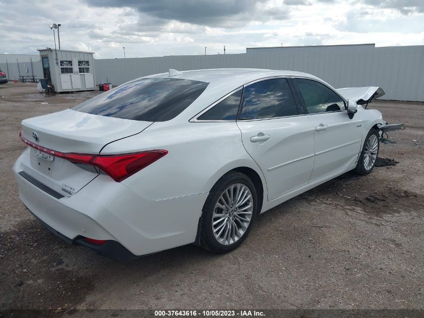 2020 Toyota Avalon Hybrid Limited VIN: 4T1D21FB2LU017496 Lot: 37643616