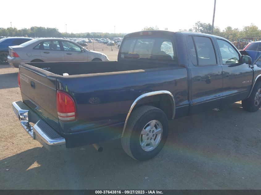 1B7HL48X02S642681 2002 Dodge Dakota Slt