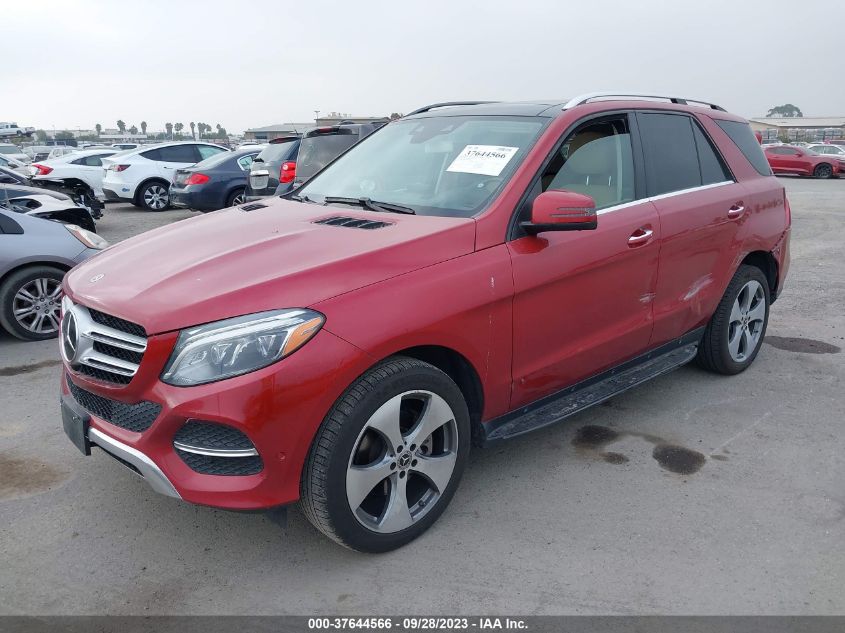 2018 Mercedes-Benz Gle Gle 350 VIN: 4JGDA5JB0JB043198 Lot: 37644566