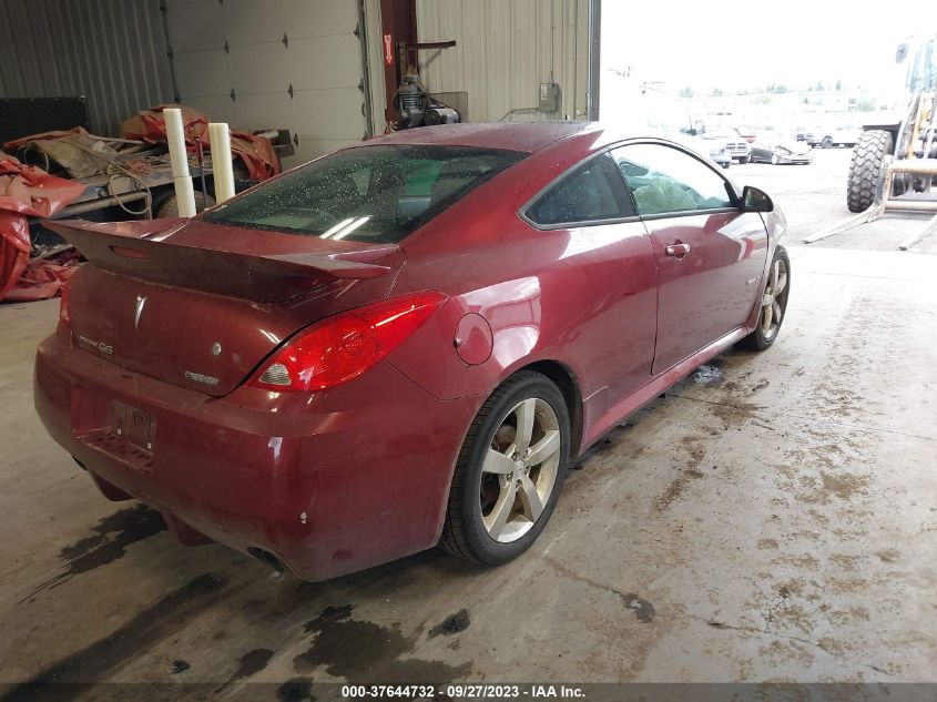 2008 Pontiac G6 Gxp VIN: 1G2ZM177184139924 Lot: 37644732