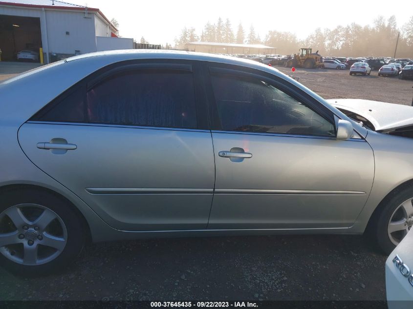 2002 Toyota Camry Xle/Le/Se VIN: JTDBF30K920057231 Lot: 37645435