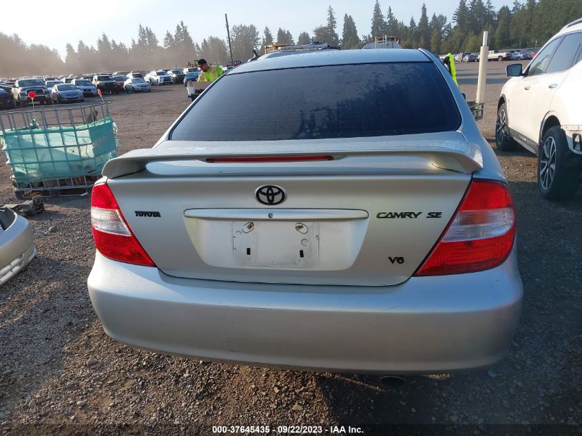 2002 Toyota Camry Xle/Le/Se VIN: JTDBF30K920057231 Lot: 37645435