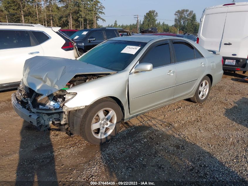 2002 Toyota Camry Xle/Le/Se VIN: JTDBF30K920057231 Lot: 37645435