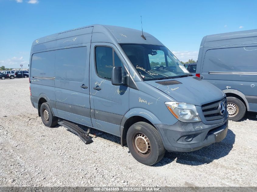 2018 Mercedes-Benz Sprinter Cargo Van VIN: WD3PE7CD4JP647852 Lot: 37645659