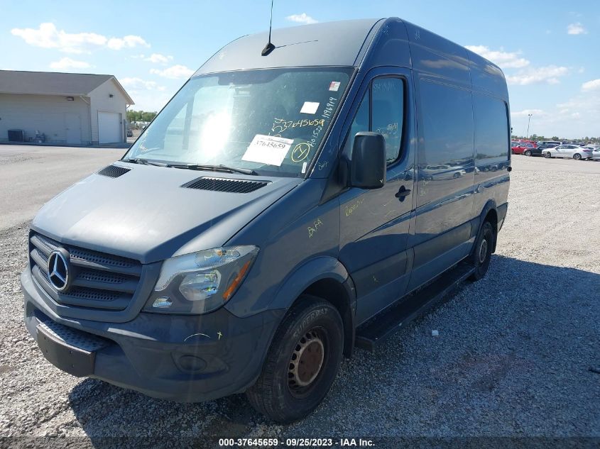 2018 Mercedes-Benz Sprinter Cargo Van VIN: WD3PE7CD4JP647852 Lot: 37645659