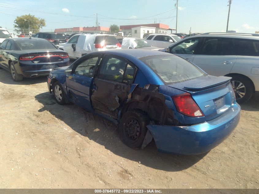 2003 Saturn Ion Ion 2 VIN: 1G8AJ52F23Z172654 Lot: 37645772