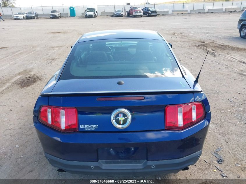 2012 Ford Mustang V6 Premium VIN: 1ZVBP8AM8C5200696 Lot: 37646660