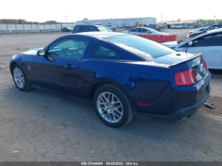 2012 Ford Mustang V6 Premium VIN: 1ZVBP8AM8C5200696 Lot: 37646660