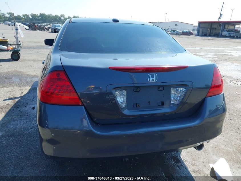 2007 Honda Accord 2.4 Ex VIN: 1HGCM56867A087503 Lot: 40300776