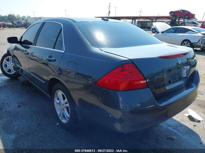 2007 Honda Accord 2.4 Ex VIN: 1HGCM56867A087503 Lot: 40300776