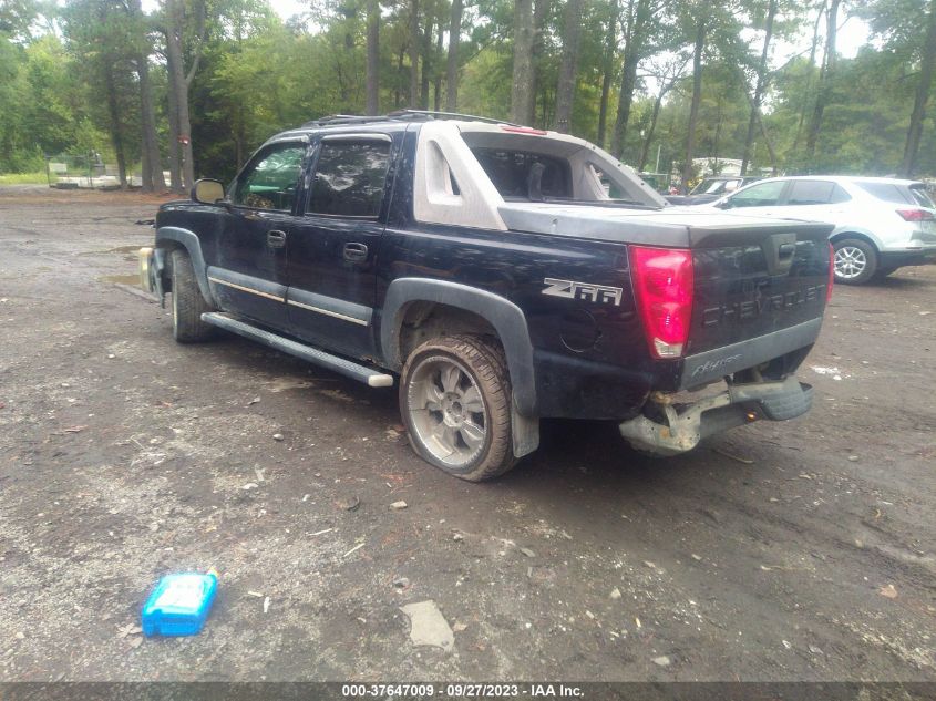 2004 Chevrolet Avalanche Z66 VIN: 3GNEC12T94G137408 Lot: 37647009