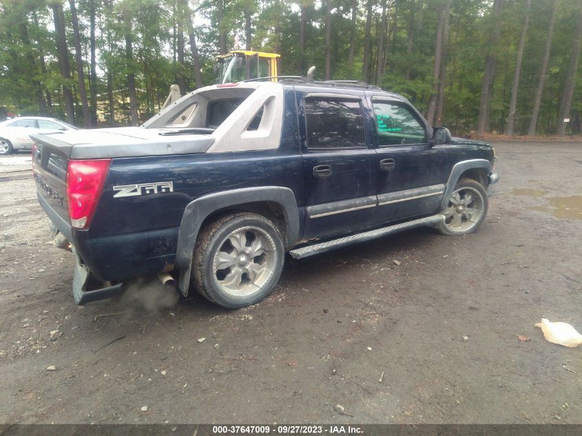 2004 Chevrolet Avalanche Z66 VIN: 3GNEC12T94G137408 Lot: 37647009
