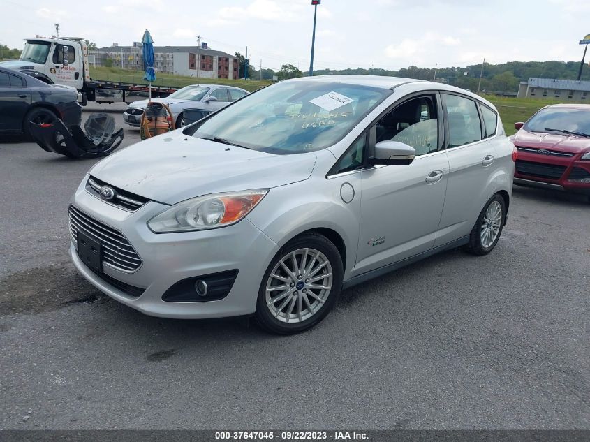 2013 Ford C-Max Energi Sel VIN: 1FADP5CU0DL545988 Lot: 37647045