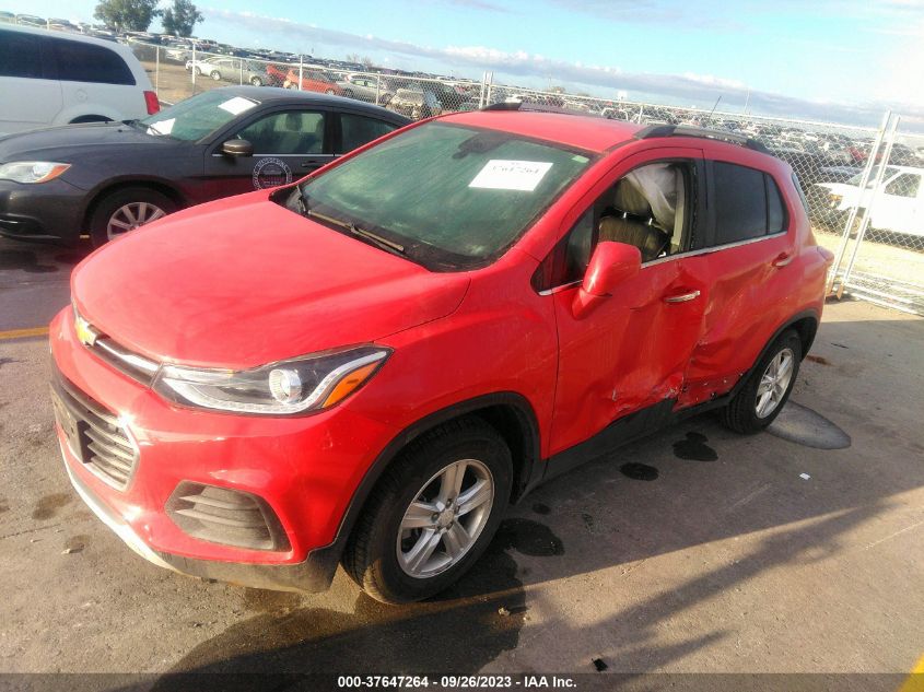 2018 Chevrolet Trax Lt VIN: 3GNCJLSB5JL302244 Lot: 37647264