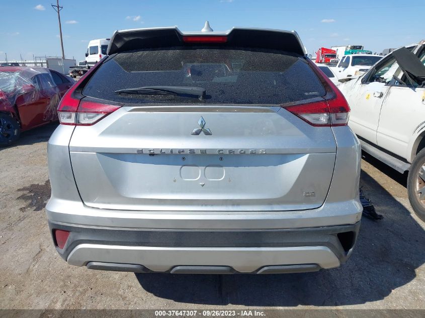 2022 Mitsubishi Eclipse Cross Se/Sel VIN: JA4ATWAA4NZ006001 Lot: 37647307