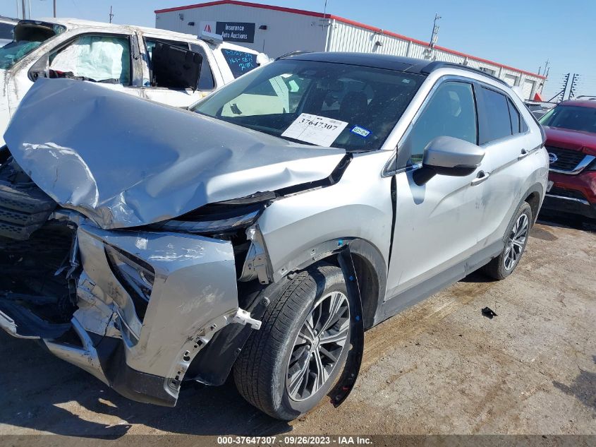 2022 Mitsubishi Eclipse Cross Se/Sel VIN: JA4ATWAA4NZ006001 Lot: 37647307