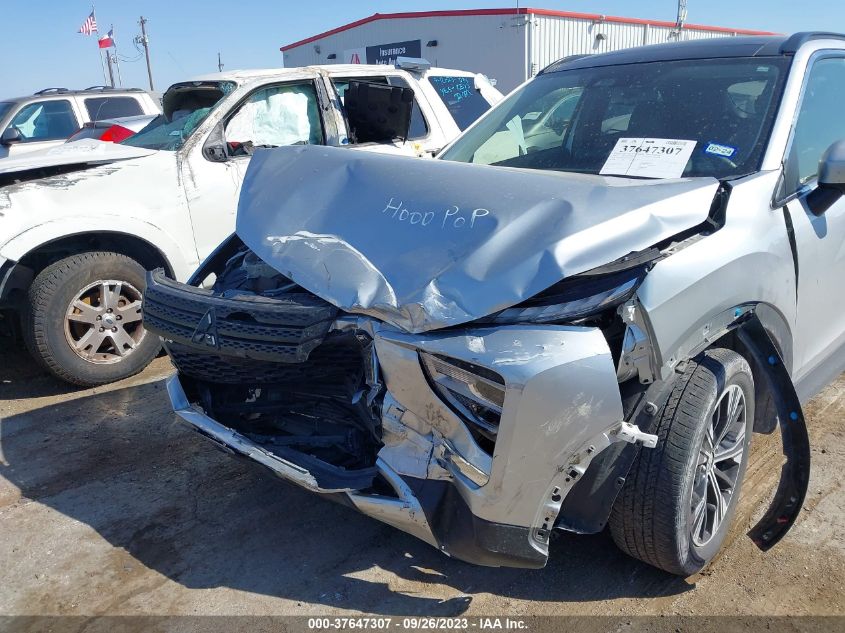 2022 Mitsubishi Eclipse Cross Se/Sel VIN: JA4ATWAA4NZ006001 Lot: 37647307