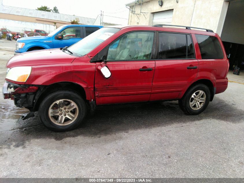 2004 Honda Pilot Ex VIN: 5FNYF18594B008077 Lot: 37647349