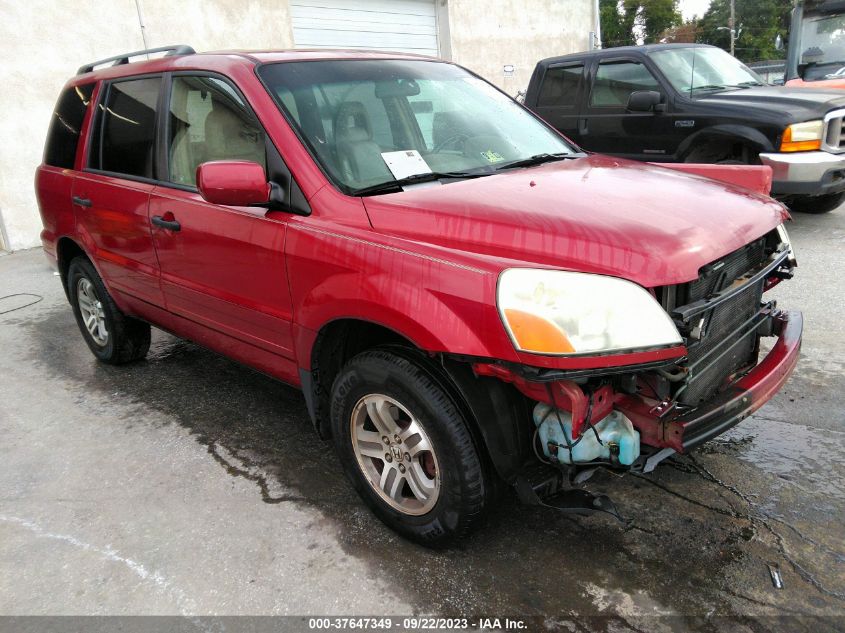 2004 Honda Pilot Ex VIN: 5FNYF18594B008077 Lot: 37647349