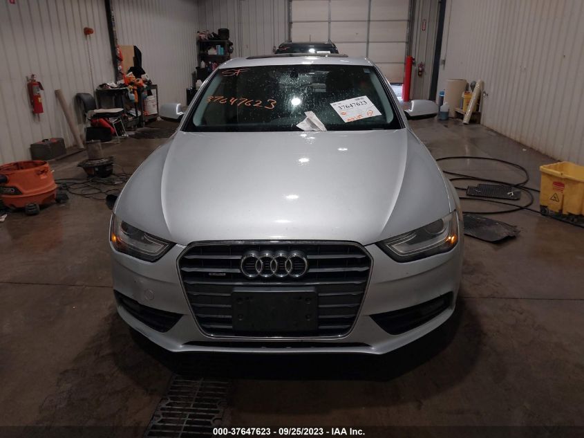 2013 Audi A4 Premium Plus VIN: WAUFFAFL8DN031275 Lot: 37647623