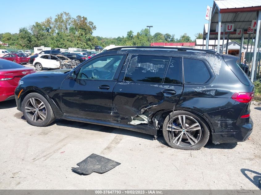 2022 BMW X7 xDrive40I VIN: 5UXCW2C03N9J70244 Lot: 37647793