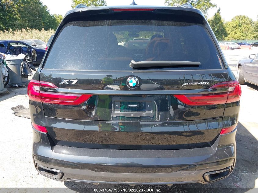 2022 BMW X7 xDrive40I VIN: 5UXCW2C03N9J70244 Lot: 37647793