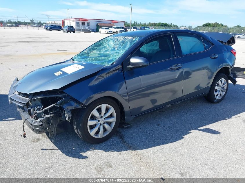 2016 Toyota Corolla Le VIN: 5YFBURHEXGP552011 Lot: 37647874