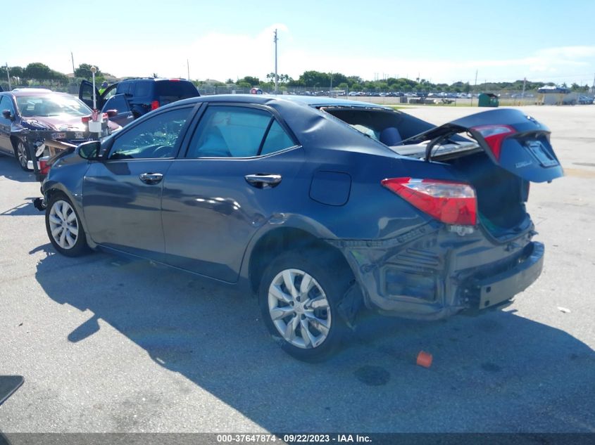 2016 Toyota Corolla Le VIN: 5YFBURHEXGP552011 Lot: 37647874