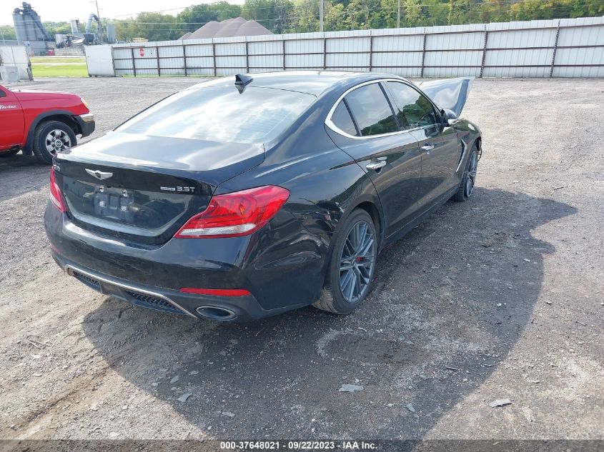 2019 Genesis G70 3.3T Advanced VIN: KMTG34LE0KU020184 Lot: 37648021