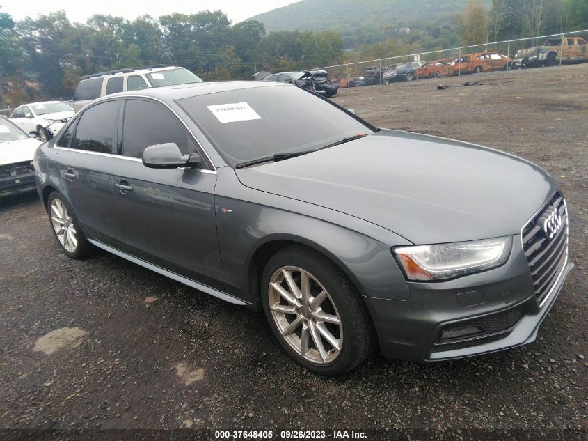 2015 Audi A4 2.0T Premium VIN: WAUFFAFL9FN018652 Lot: 37648405