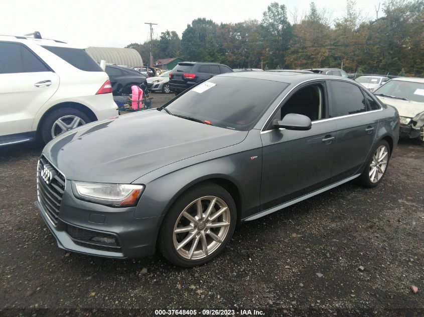 2015 Audi A4 2.0T Premium VIN: WAUFFAFL9FN018652 Lot: 37648405