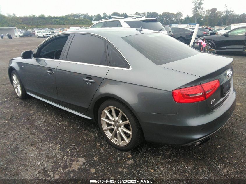 2015 Audi A4 2.0T Premium VIN: WAUFFAFL9FN018652 Lot: 37648405