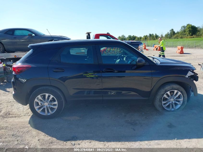 2021 Chevrolet Trailblazer Ls VIN: KL79MMS22MB040329 Lot: 37648541