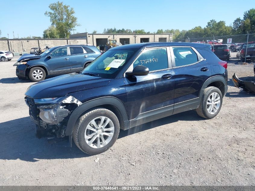 2021 Chevrolet Trailblazer Ls VIN: KL79MMS22MB040329 Lot: 37648541