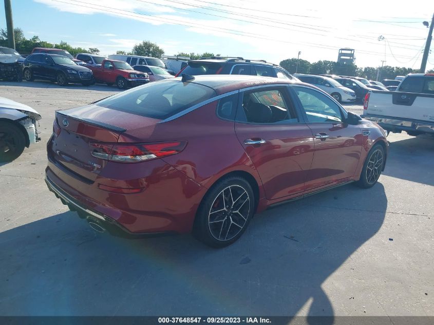 2019 Kia Optima Sx Turbo VIN: 5XXGW4L24KG293209 Lot: 37648547