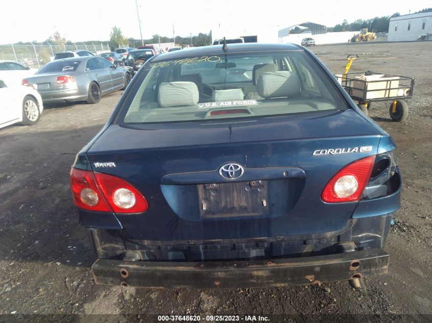 2005 Toyota Corolla Le VIN: 2T1BR32E25C552394 Lot: 40868242