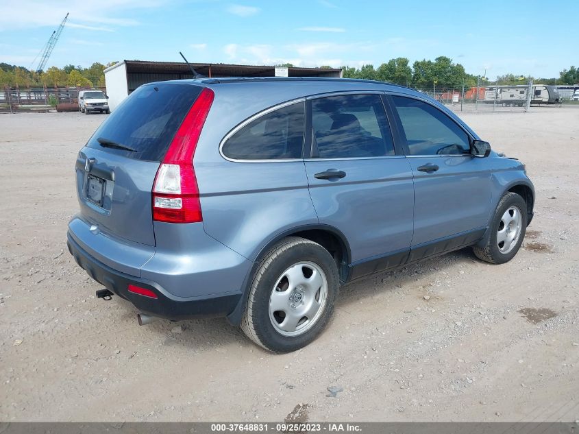 2009 Honda Cr-V Lx VIN: 3CZRE38389G702059 Lot: 37648831