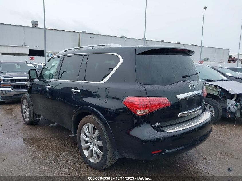 2013 Infiniti Qx56 VIN: JN8AZ2NF6D9530370 Lot: 37649305