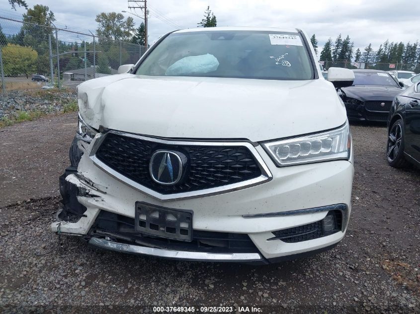 2017 Acura Mdx VIN: 5FRYD4H33HB001815 Lot: 37649345
