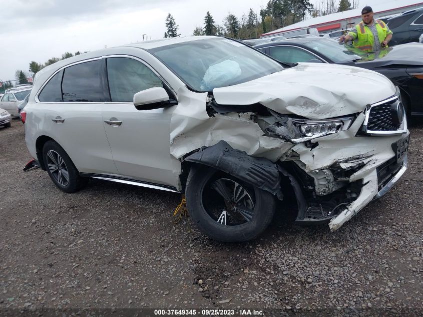 2017 Acura Mdx VIN: 5FRYD4H33HB001815 Lot: 37649345