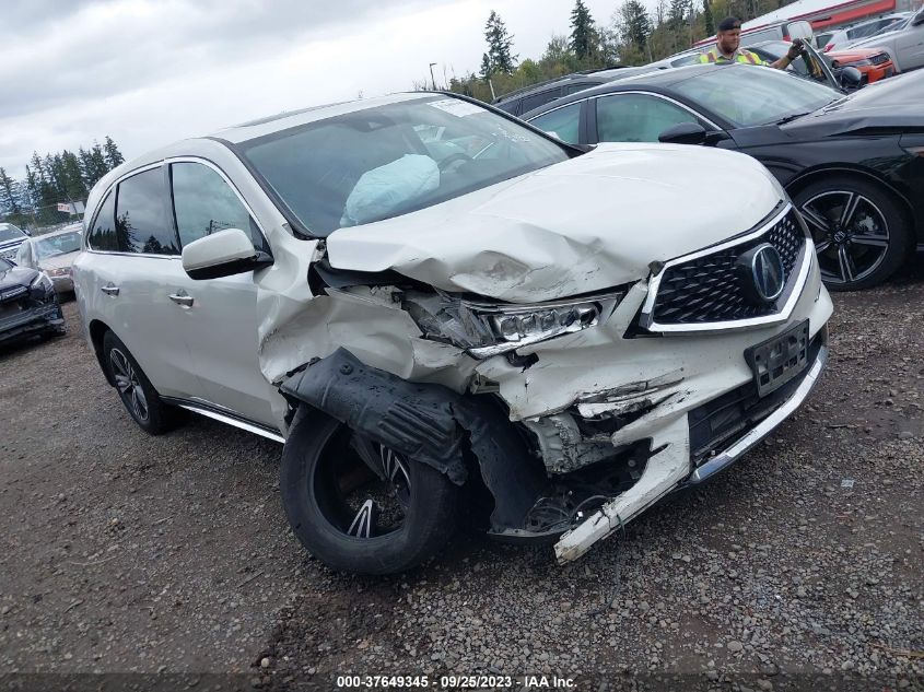 2017 Acura Mdx VIN: 5FRYD4H33HB001815 Lot: 37649345