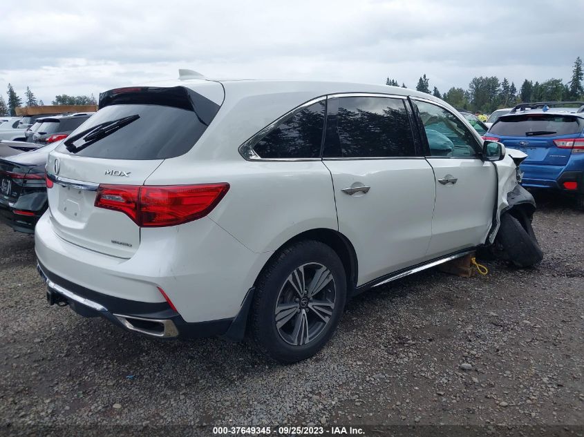 2017 Acura Mdx VIN: 5FRYD4H33HB001815 Lot: 37649345