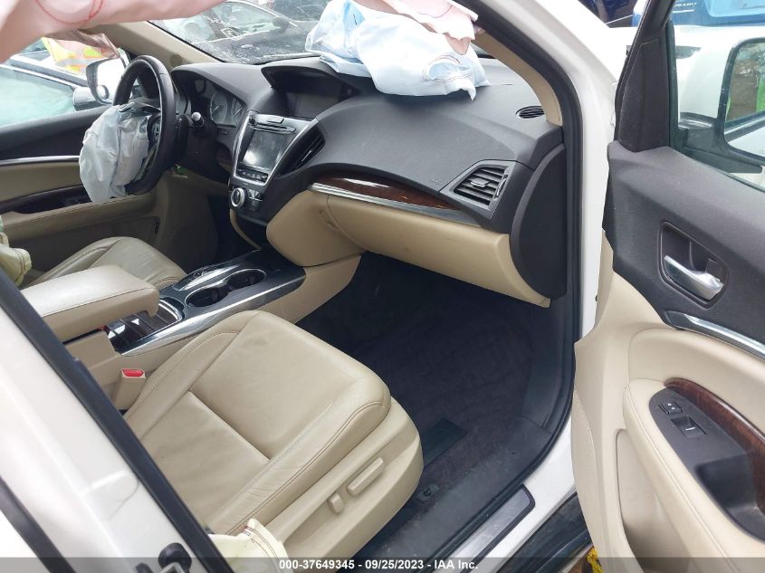 2017 Acura Mdx VIN: 5FRYD4H33HB001815 Lot: 37649345